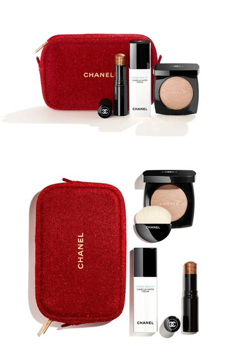 chanel makeup pouch set|chanel makeup gift with purchase.